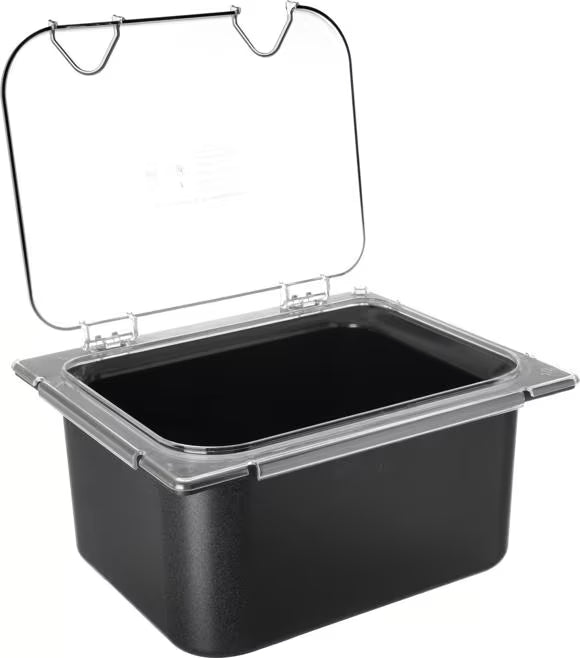 Clear Coldmaster EZ Access Lid with Notch Half Size CM10239Z07 Case Pack 2
