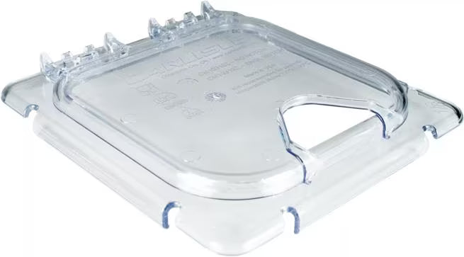 Clear Coldmaster EZ Access Lid with Notch One Sixth Size CM10319Z07 2/Case