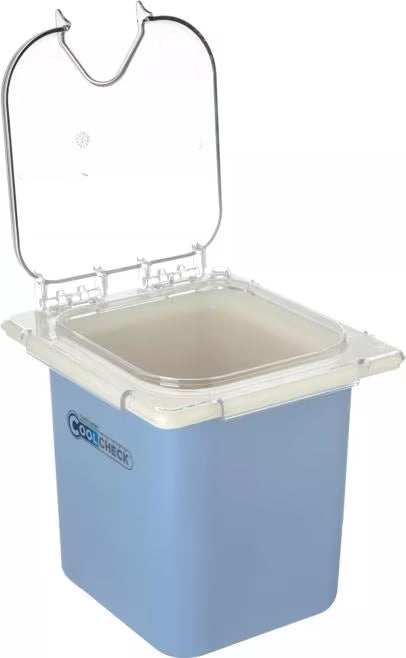 Clear Coldmaster EZ Access Lid with Notch One Sixth Size CM10319Z07 2/Case
