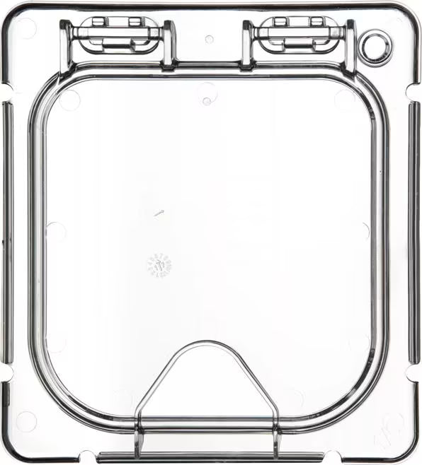 Clear Coldmaster EZ Access Lid with Notch One Sixth Size CM10319Z07 2/Case