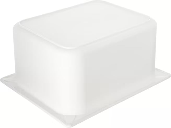 Keep cold foods safely chilled with the Half Size White Coldmaster Food Pan 6 Quart CM110102. This insulated gel filled food pan maintains temperatures for up to 8 hours without ice and is ideal for restaurants, buffets, catering operations, and commercial kitchens.