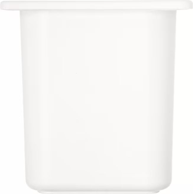 Keep cold foods safely chilled with the One Sixth Size White Coldmaster Deep Food Pan 1 Quart CM110502. This insulated gel filled food pan maintains temperatures for up to 8 hours without ice and is ideal for condiments, toppings, sauces, salad bars, restaurants, buffets, and commercial kitchens.