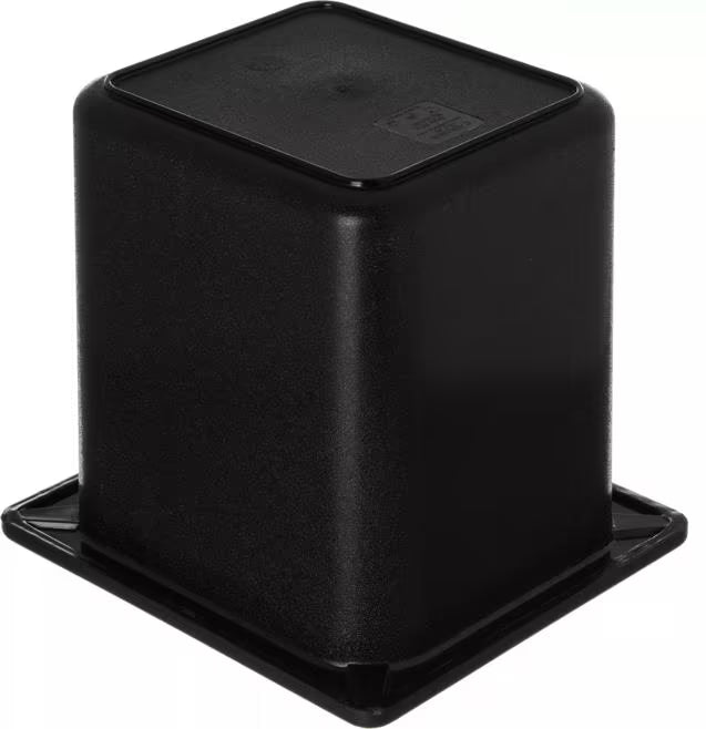 Keep cold foods safely chilled with the One Sixth Size Black Coldmaster Deep Food Pan 1 Quart CM110503. This insulated gel filled food pan maintains temperatures for up to 8 hours without ice and is ideal for condiments, toppings, sauces, salad bars, restaurants, buffets, and commercial kitchens.