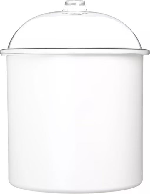 Serve ice cream anywhere with the 3 Gallon White Coldmaster Ice Cream Server and Lid CM101202. Gel filled insulation keeps ice cream frozen for 6 to 8 hours without electricity or ice and includes a polycarbonate lid for convenient service.