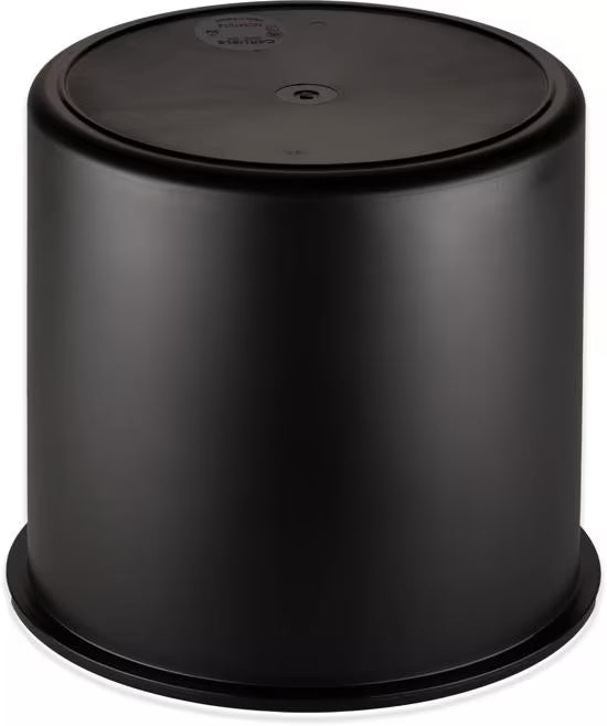 Serve ice cream anywhere with the 3 Gallon Black Coldmaster Ice Cream Server and Lid CM101203. Gel filled insulation keeps ice cream frozen for 6 to 8 hours without electricity or ice and includes a polycarbonate lid for convenient service.