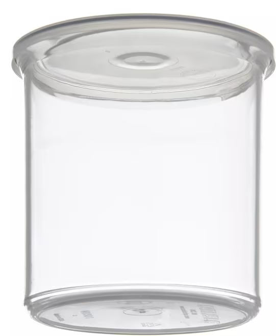 Serve condiments, sauces and sides with the 1.2 Quart Clear Classic Crock with Lid 030107. Durable SAN construction resists staining, breaking, chipping and scuffing while the included translucent snap on lid provides convenient coverage.