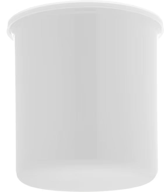 Serve condiments, sauces and sides with the 2.7 Quart White Classic Crock with Lid 030202. Durable SAN construction resists staining, breaking, chipping and scuffing while the included translucent snap on lid provides convenient coverage.