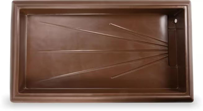 Serve chilled foods with the 4 Foot Brown Five Star Buffet Bar 767001. Durable polyethylene construction and thick polyurethane foam insulation help hold ice for hours, making it ideal for restaurants, buffets and catering operations.