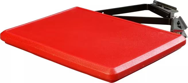 Expand your Six Star food bar with the 16 x 20.5 Inch Red Six Star End Shelf 662505. Durable polyethylene construction, easy assembly and a scratch resistant textured finish provide convenient additional serving space.