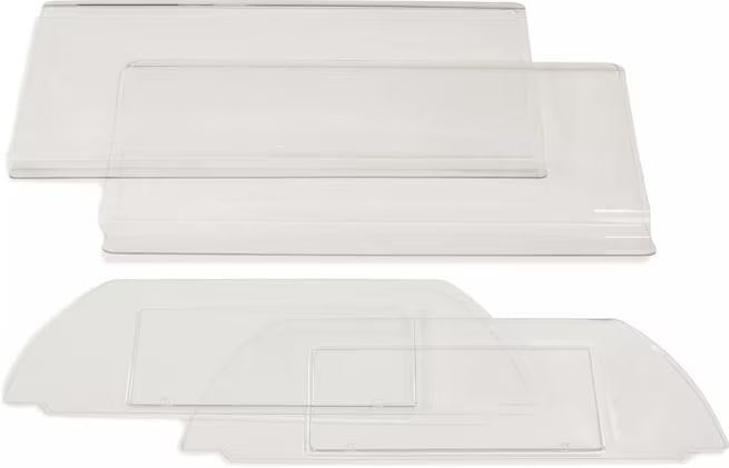 Replace your food bar sneeze guard with the 4 Foot Clear Six Star Replacement Sneeze Guard 667207. Clear acrylic shields provide protective coverage while maintaining excellent food visibility for commercial buffet service.