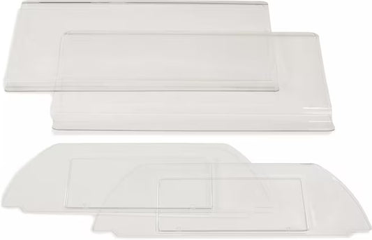 Replace your food bar sneeze guard with the 4 Foot Clear Six Star Replacement Sneeze Guard 667207. Clear acrylic shields provide protective coverage while maintaining excellent food visibility for commercial buffet service.