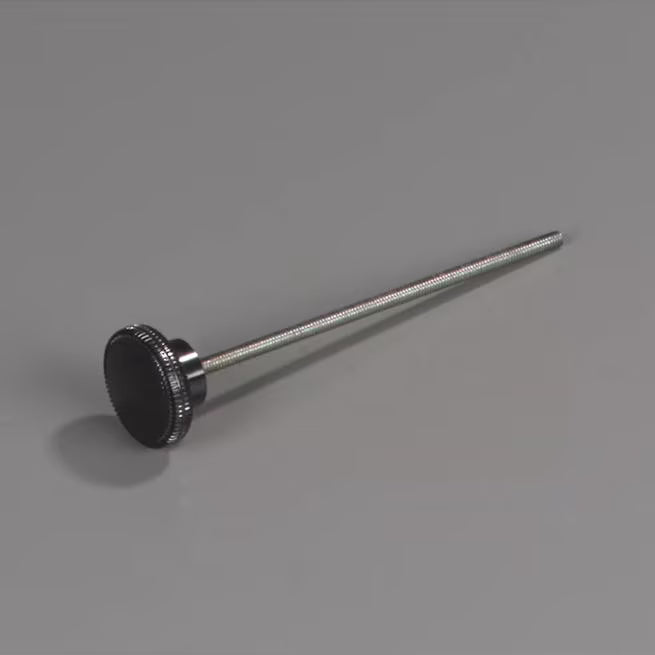 Maintain compatible food bar equipment with the Black Hardware Knob Post for Basin 671000. Designed as replacement basin hardware, it supports proper assembly and secure positioning in commercial foodservice applications.