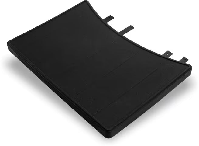 Expand your Maximizer food bar with the 17.5 x 25 Inch Black End Shelf 772503. Durable polyethylene construction provides convenient additional space for trays, plates and serving essentials.