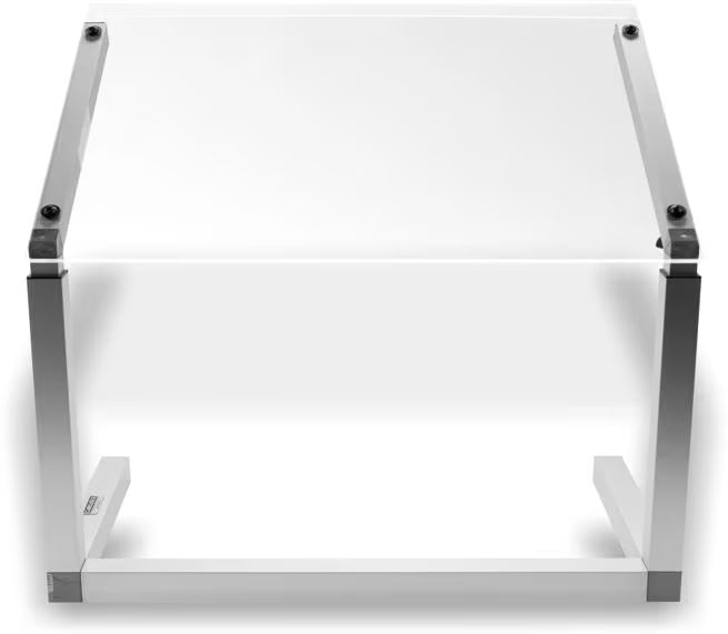 Protect specialty buffet items with the 24 Inch Clear Adjustable Single Sided Sneeze Guard 922407. Features an adjustable 11.25 to 17.25 inch opening height and clear construction for excellent visibility.