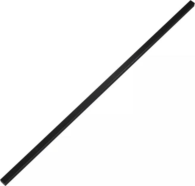 Support your Five Star Buffet Bar sneeze guard with the 48 Inch Black 1 Inch Standard Sneeze Guard Spar 954703. Designed for compatible suspended sneeze guard installations in commercial foodservice environments.