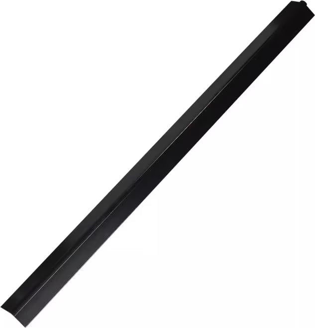 Support your Five Star Buffet Bar sneeze guard with the 4 Foot Black Standard Sneeze Guard Ridge Channel 964503. Designed for compatible suspended sneeze guard installations in commercial foodservice environments.