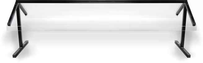Protect both sides of your buffet with the 73-1/4 Inch Black Adjustable Double Sided Sneeze Guard 972203. Designed for compatible Five Star Buffet Bars with an adjustable opening height from 11.75 to 18.75 inches.