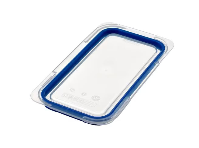 GN 1/3 Size Clear Polypropylene Airtight Lid 09854 6/Pack