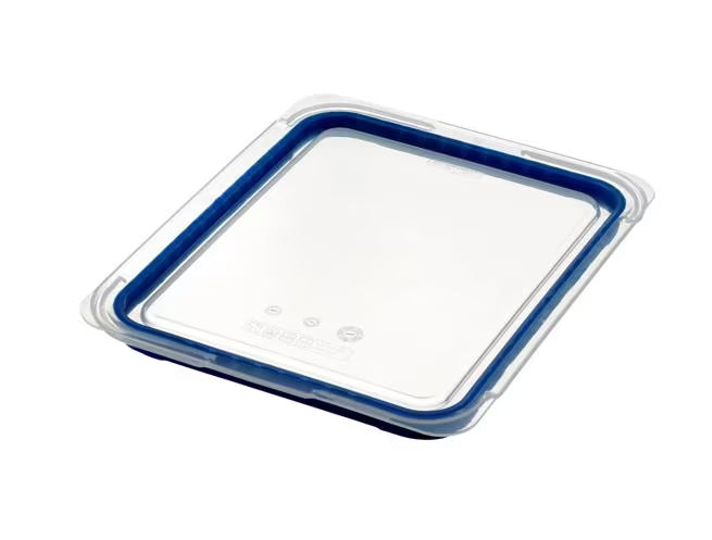 GN 1/2 Size Clear Polypropylene Airtight Lid 09855 6/Pack