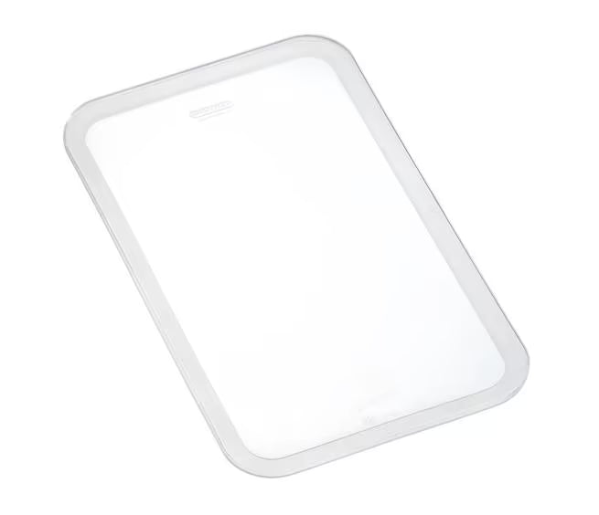 Preserve food freshness with the GN 1/1 Size Clear Silicone Food Pan Lid 91817. Airtight and flexible with clear visibility, freezer safety to -40°F, microwave compatibility and oven safety up to 392°F.