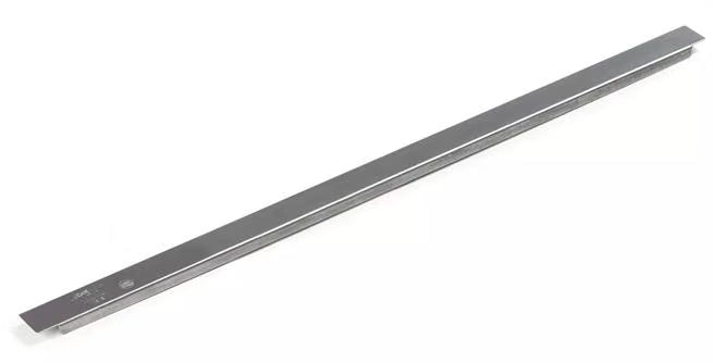 Support full-size food pans with the DuraPan Stainless Steel Steam Table Hotel Pan Adapter Bar 6070A. Features durable stainless steel construction, a 20.5 inch length, and a specific fit for full-size pans.