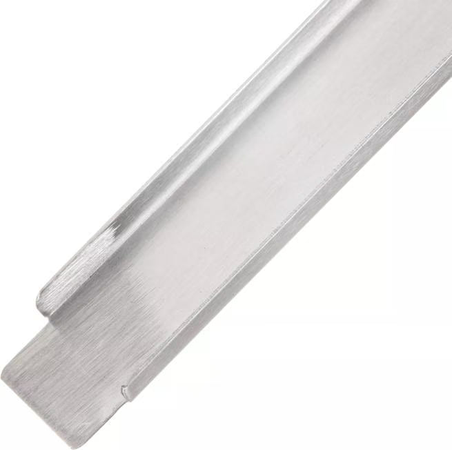 Support full-size food pans with the DuraPan Stainless Steel Steam Table Hotel Pan Adapter Bar 6070A. Features durable stainless steel construction, a 20.5 inch length, and a specific fit for full-size pans.