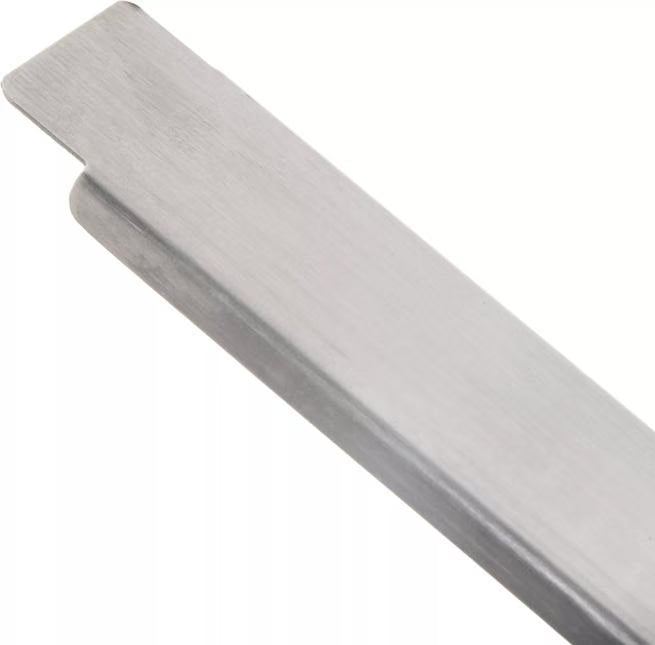 Support full-size food pans with the DuraPan Stainless Steel Steam Table Hotel Pan Adapter Bar 6071A. Features durable stainless steel construction, a 12.75 inch length, and a specific fit for full-size pans.