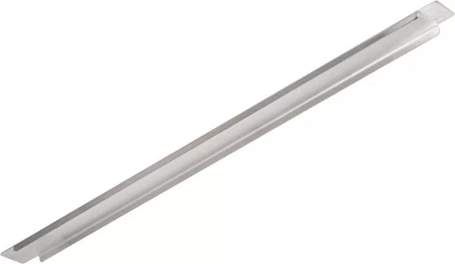 Support full-size food pans with the DuraPan Stainless Steel Steam Table Hotel Pan Adapter Bar 6071A. Features durable stainless steel construction, a 12.75 inch length, and a specific fit for full-size pans.