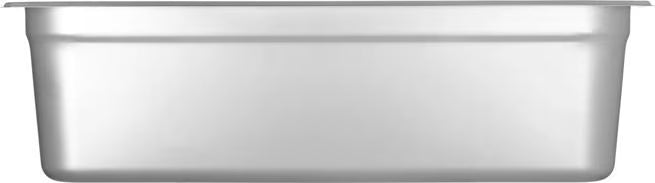 Prepare and serve food efficiently with the DuraPan Light Gauge Stainless Steel Steam Table Long Hotel Pan Long 1/2 Size 6 Inch Deep 60700HL6. Features spoonable bottoms, freezer-to-oven versatility, and Coldmaster compatibility.