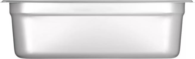 Prepare and serve food efficiently with the DuraPan Light Gauge Stainless Steel Steam Table Hotel Pan 1/2 Size 4 Inch Deep 607124. Features spoonable bottoms, freezer-to-oven versatility, and Coldmaster compatibility.