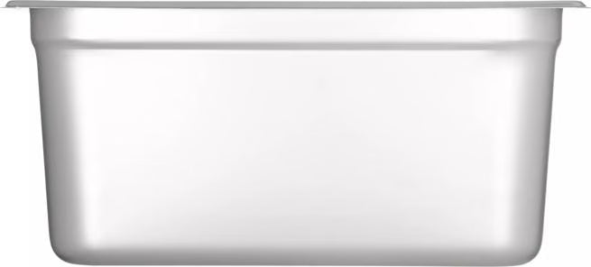 Prepare and serve food efficiently with the DuraPan Light Gauge Stainless Steel Steam Table Hotel Pan 1/2 Size 6 Inch Deep 607126. Features spoonable bottoms, freezer-to-oven versatility, and Coldmaster compatibility.