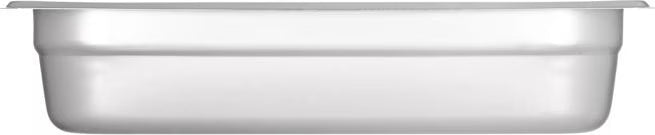 Prepare and serve food efficiently with the DuraPan Light Gauge Stainless Steel Steam Table Hotel Pan 1/3 Size 2.5 Inch Deep 607132. Features spoonable bottoms, freezer-to-oven versatility, and Coldmaster compatibility.