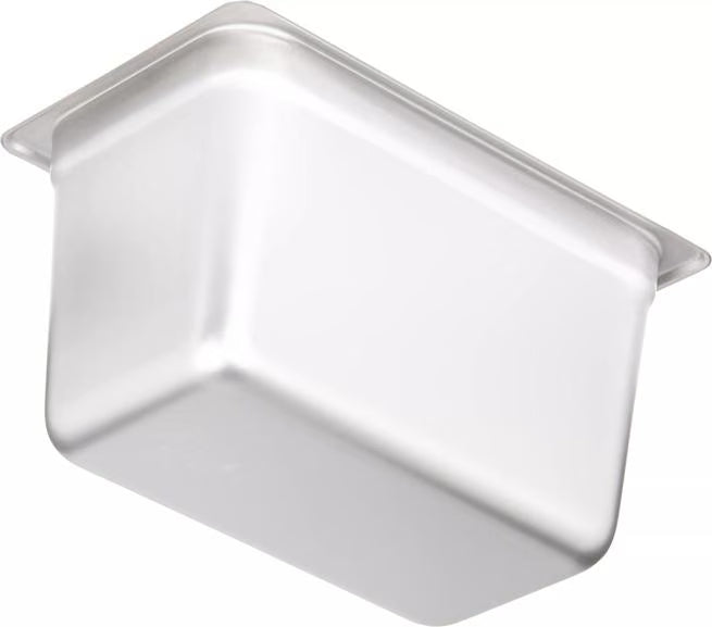 Prepare and serve food efficiently with the DuraPan Light Gauge Stainless Steel Steam Table Hotel Pan 1/4 Size 6 Inch Deep 607146. Features spoonable bottoms, freezer-to-oven versatility, and Coldmaster compatibility.