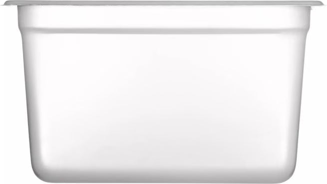 Prepare and serve food efficiently with the DuraPan Light Gauge Stainless Steel Steam Table Hotel Pan 1/4 Size 6 Inch Deep 607146. Features spoonable bottoms, freezer-to-oven versatility, and Coldmaster compatibility.