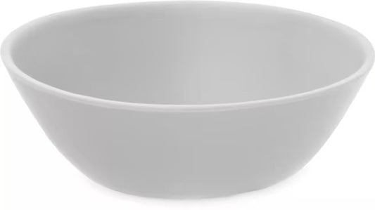 8 oz Cement Ridge Melamine Bouillon Bowl with a premium matte finish and commercial grade durability. Shatter resistant bowl ideal for soups, broths, restaurants, cafes, catering, and home dining.