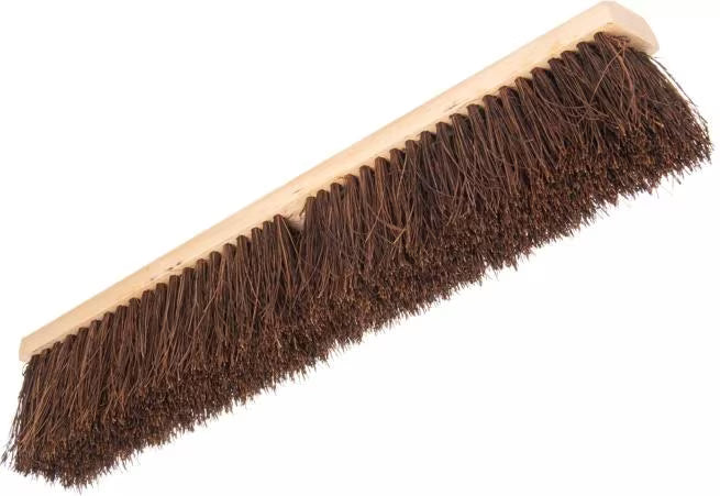Shop the Flo-Pac 24 Inch Palmyra Heavy Floor Garage Sweep with natural Palmyra bristles, heat and chemical-resistant Tampico fibers and a durable hardwood block. Ideal for garages, warehouses and heavy-duty industrial cleaning.