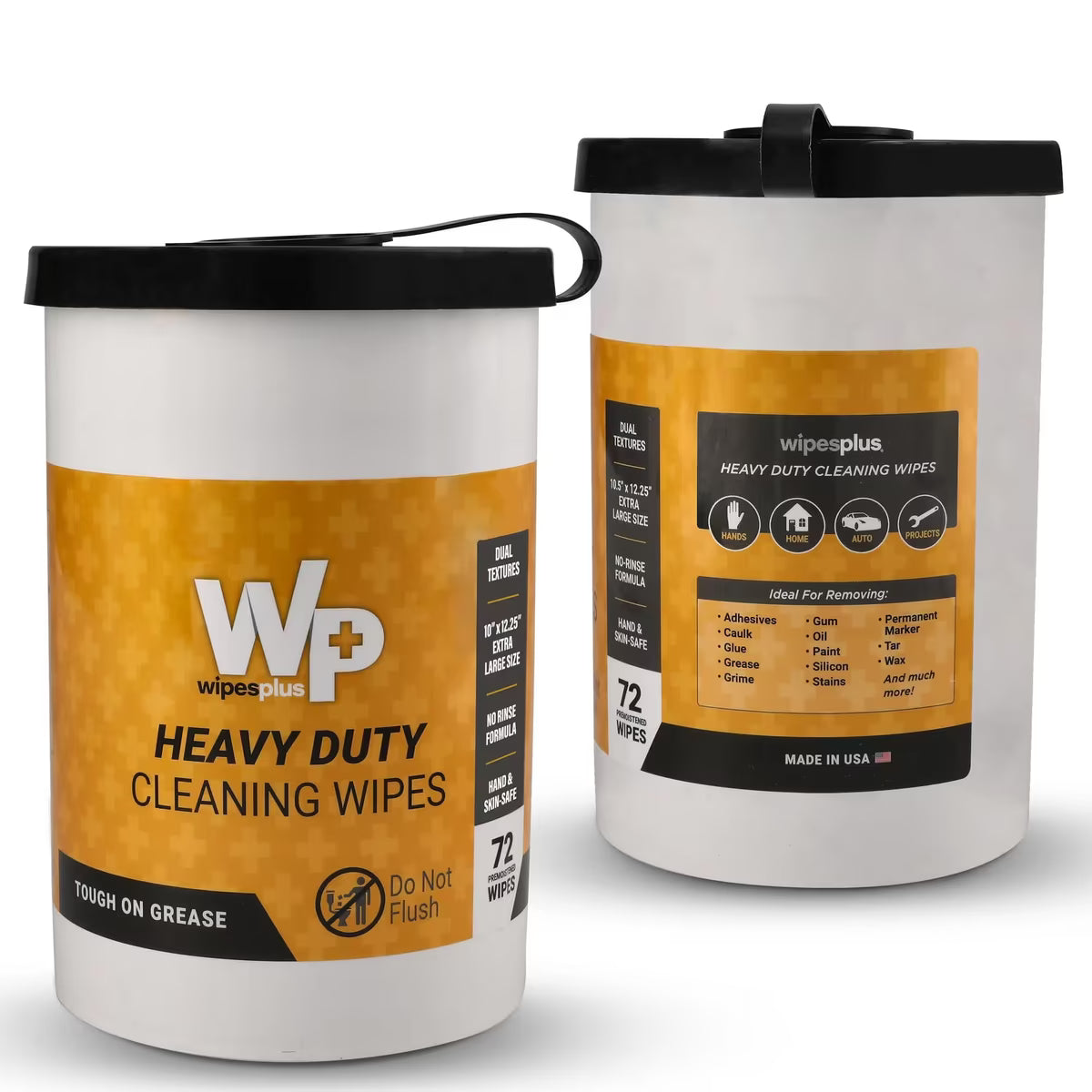 WipesPlus Heavy Duty Cleaning Wipes provide commercial grade performance for removing grease, grime and stubborn residues. Ideal for restaurants, warehouses, healthcare facilities and industrial cleaning applications.