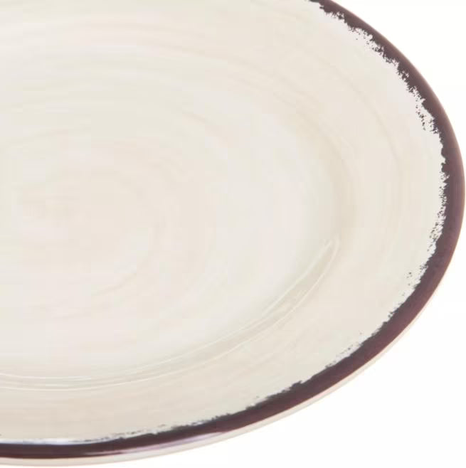 7 Inch Sweet Cream Melamine Bread and Butter Plate with commercial grade, break resistant construction. Ideal for serving bread, pastries, desserts, and appetizers in restaurants, catering, and home dining.