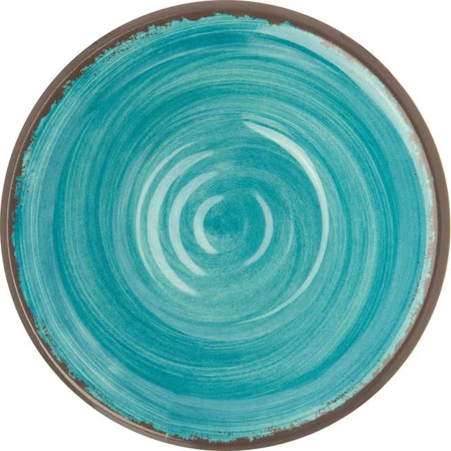 4.5 oz Aqua Melamine Fruit Bowl with commercial grade, break resistant construction. Ideal for serving fruit, snacks, desserts, and side dishes in restaurants, catering, and home dining.