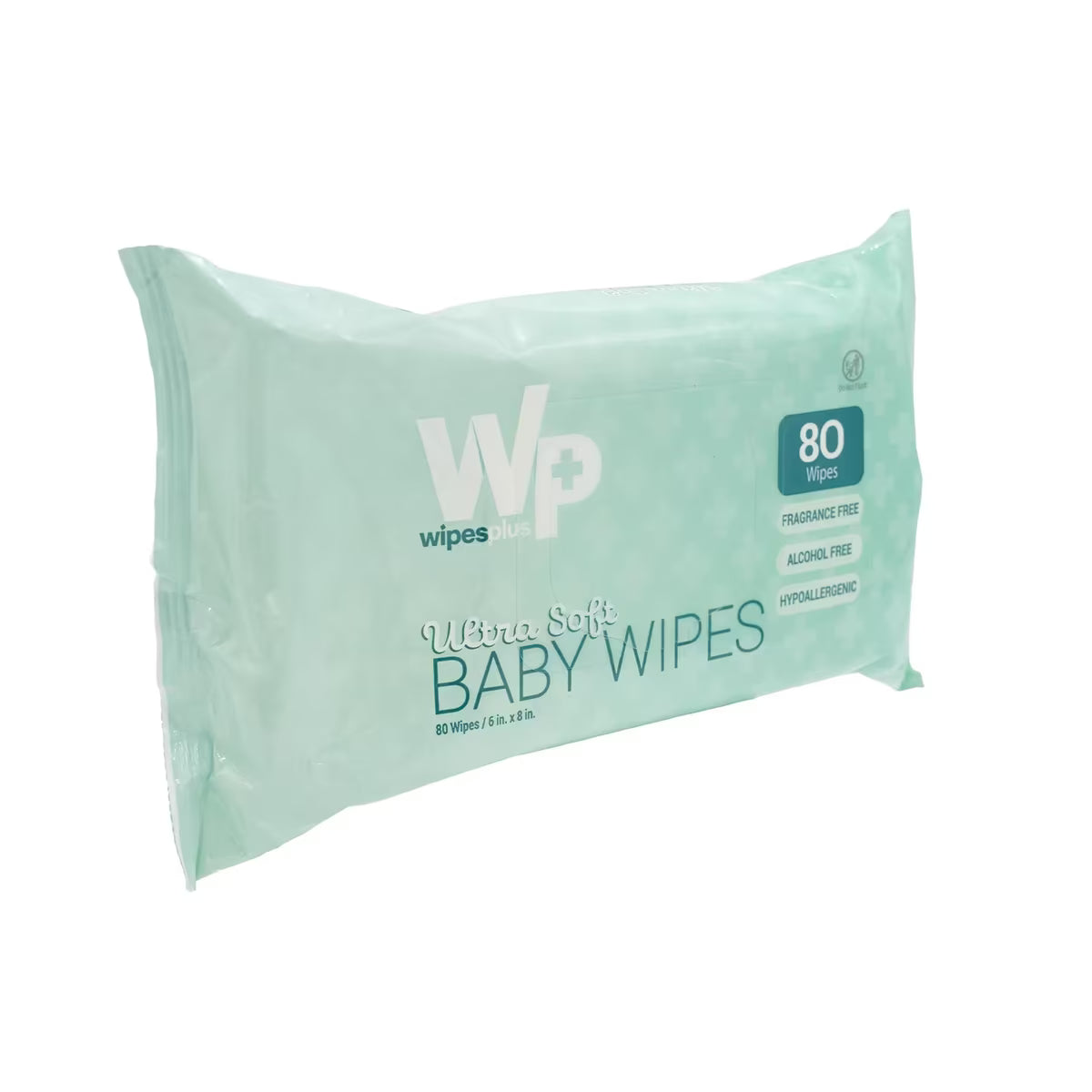 WipesPlus 80 Count Baby Wipes are dermatologist tested with a fragrance free, alcohol free and hypoallergenic formula. Made in the USA with a luxurious substrate for gentle everyday baby care.