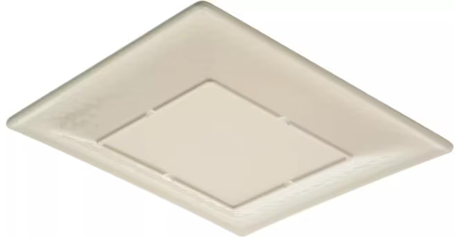 10.5" Aqua Grove Melamine Square Plate with durable break resistant construction. Ideal for restaurants, catering, buffets, and home dining.