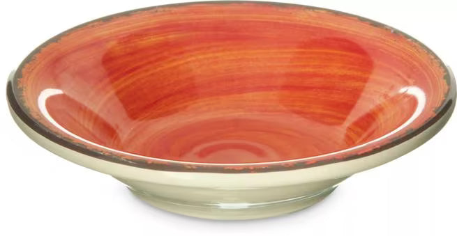 4.5 oz Fireball Melamine Fruit Bowl with commercial grade, break resistant construction. Ideal for serving fruit, snacks, desserts, and side dishes in restaurants, catering, and home dining.