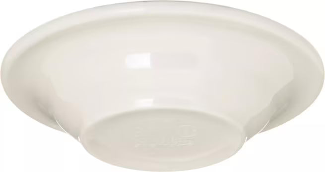 4.5 oz Sweet Cream Melamine Fruit Bowl with commercial grade, break resistant construction. Ideal for serving fruit, snacks, desserts, and side dishes in restaurants, catering, and home dining.