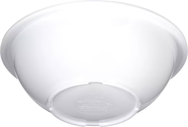 16 oz White Melamine Chowder Bowl with break resistant, stain resistant construction. Ideal for restaurants, cafeterias, catering, and home dining.