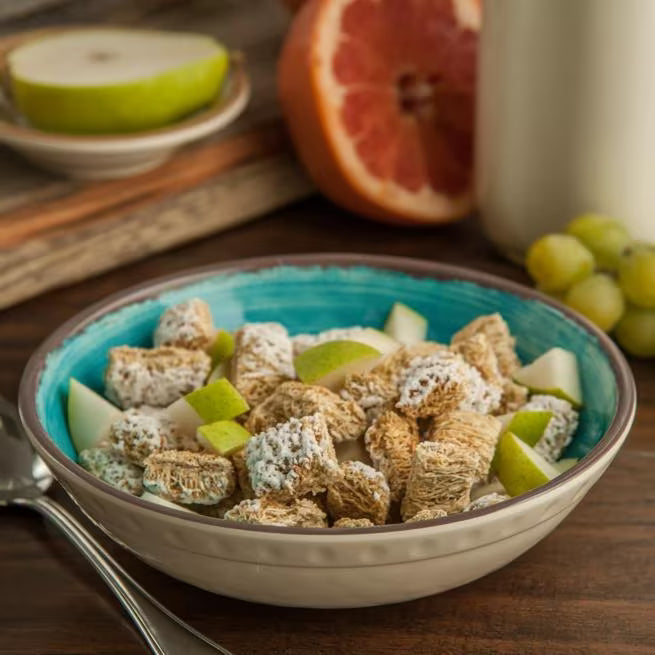 32 oz Aqua Melamine Cereal Bowl with commercial grade, break resistant construction. Ideal for serving cereal, soup, pasta, salads, and entrees in restaurants, catering, and home dining.