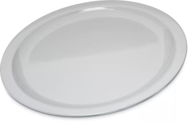 10" White Melamine Dinner Plate with break resistant, stain resistant construction. Ideal for restaurants, cafeterias, catering, and home dining.