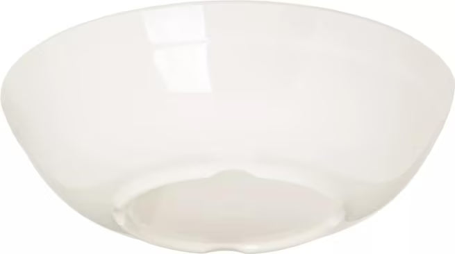 32 oz Sweet Cream Melamine Cereal Bowl with commercial grade, break resistant construction. Ideal for serving cereal, soup, pasta, salads, and entrees in restaurants, catering, and home dining.