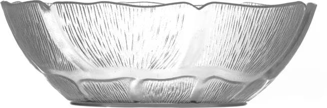 6 Inch Clear Polycarbonate Petal Mist Bowl with break resistant construction and elegant design. Ideal for buffets, catering, food bars, restaurants, and home entertaining.