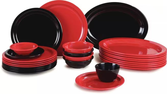10 oz Black Melamine Nappie Bowl with break resistant, stain resistant construction. Ideal for restaurants, cafeterias, catering, and home dining.