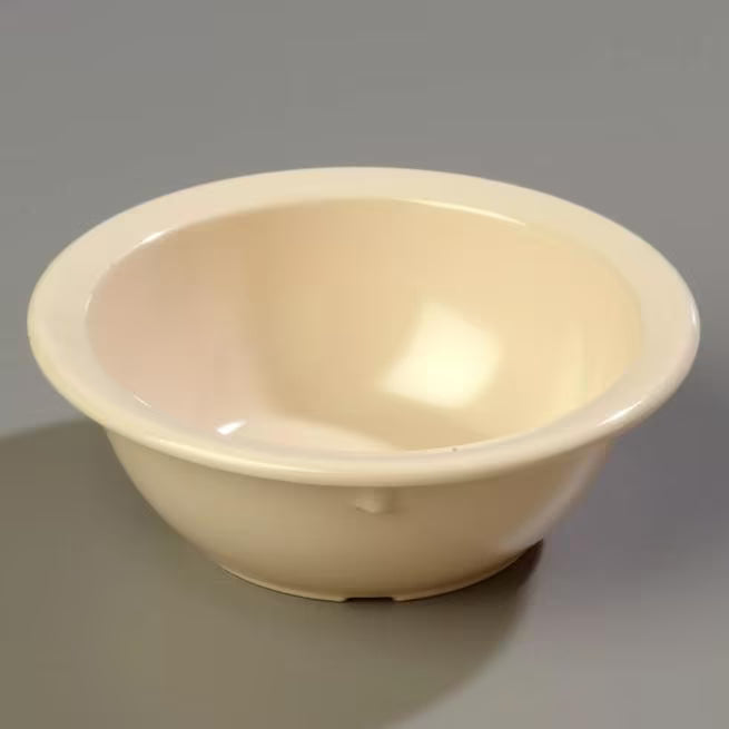 10 oz Tan Melamine Grapefruit Bowl with break resistant, stain resistant construction. Ideal for restaurants, cafeterias, catering, and home dining.